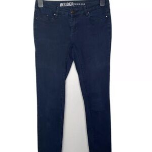 4/$35 Insider Premium Denim Jeans 27 Dark Stretch